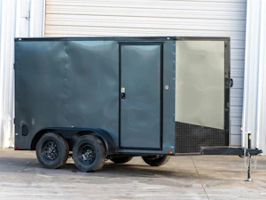 Spartan 6'x12' Enclosed Cargo Trailer w/ Rear Ramp Door (C2)