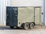 Spartan 6'x12' Enclosed Cargo Trailer w/ Rear Ramp Door (C2) Stock #88510 - Thumbnail 2
