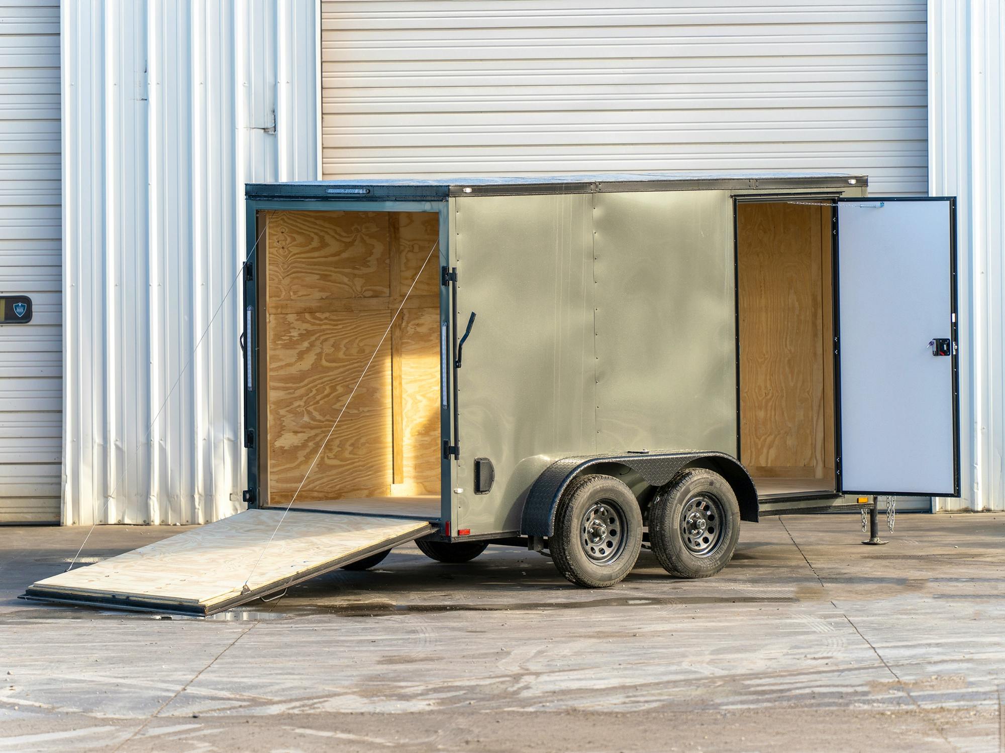 Spartan 6'x12' Enclosed Cargo Trailer w/ Rear Ramp Door (C2) - Stock #88510 - Image 3 of 3