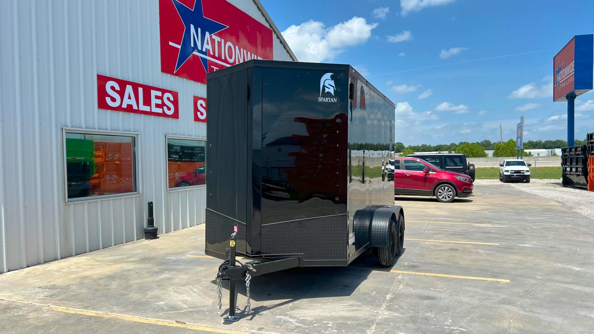 Spartan 6'x12' Enclosed Cargo Trailer w/ Rear Ramp Door (C2) - Stock #88515 - Image 7 of 9