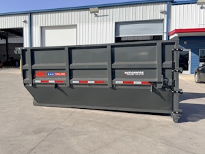 ARC Trailers 14' 20YD Steel Dumpster Bin w/ 6' Sides