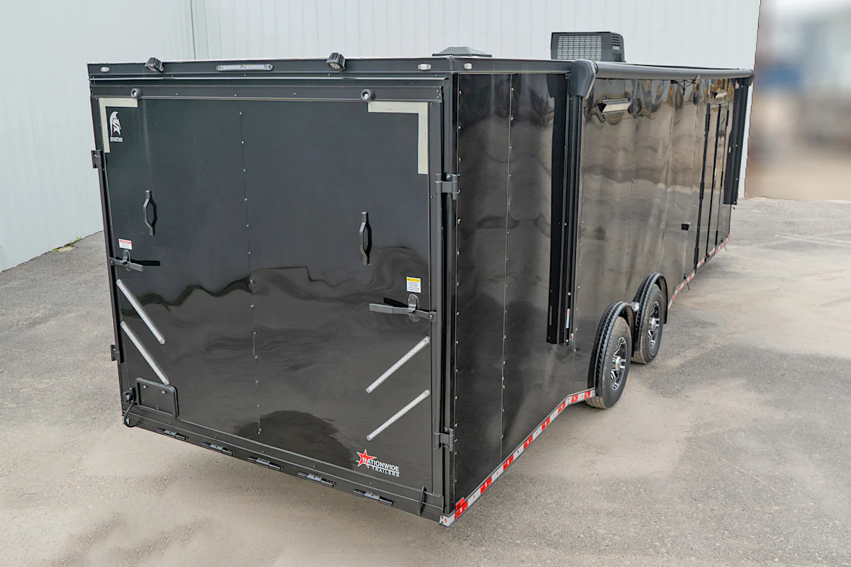 Spartan 8.5'x28' Enclosed Race Trailer w/ Rear Ramp Door (CR) - Stock #88528 - Image 19 of 36 Spartan 8.5'x28' Enclosed Race Trailer w/ Rear Ramp Door (CR) - Stock #88528 - Image 19 of 36