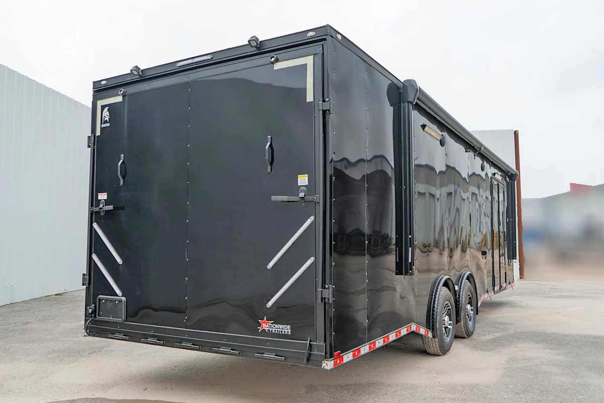 Spartan 8.5'x28' Enclosed Race Trailer w/ Rear Ramp Door (CR) - Stock #88528 - Image 20 of 36 Spartan 8.5'x28' Enclosed Race Trailer w/ Rear Ramp Door (CR) - Stock #88528 - Image 20 of 36