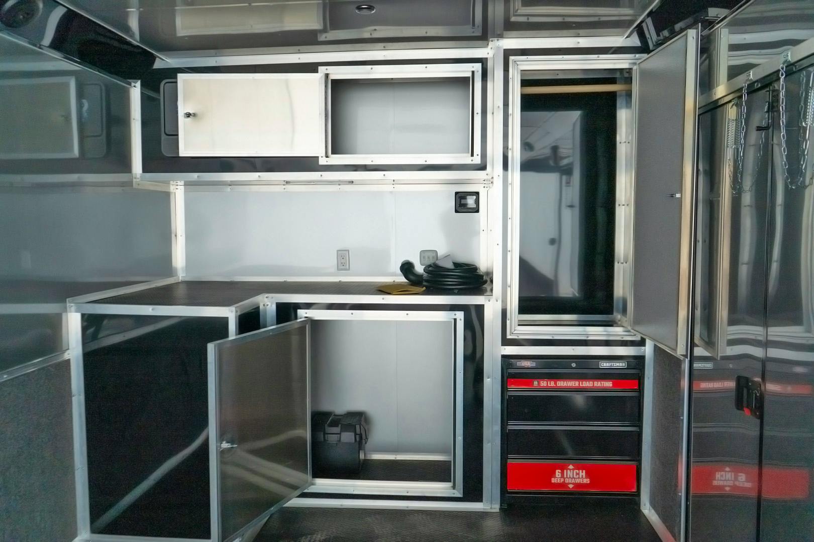 Spartan 8.5'x28' Enclosed Race Trailer w/ Rear Ramp Door (CR) - Stock #88528 - Image 28 of 36