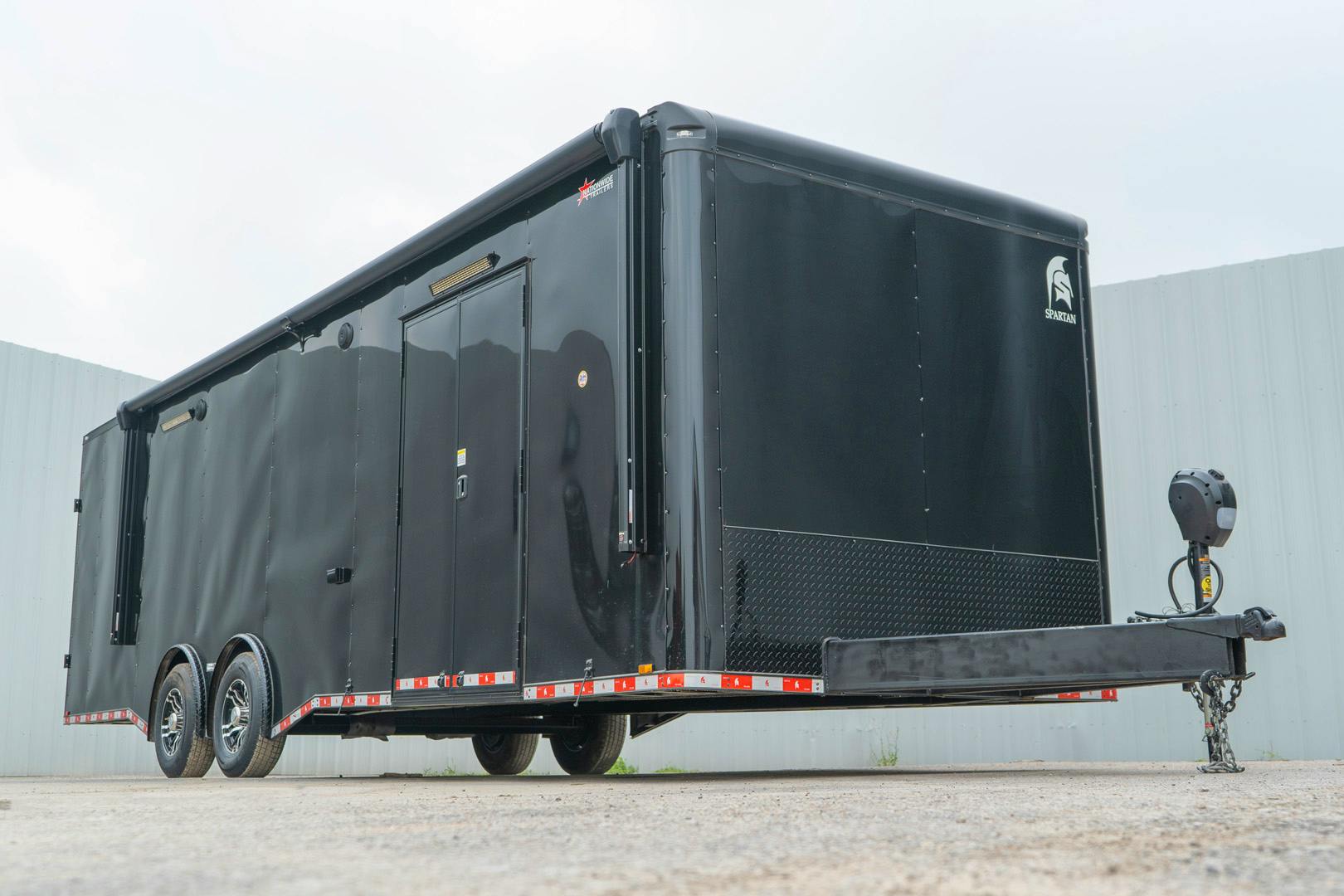 Spartan 8.5'x28' Enclosed Race Trailer w/ Rear Ramp Door (CR) - Stock #88528 - Image 3 of 36