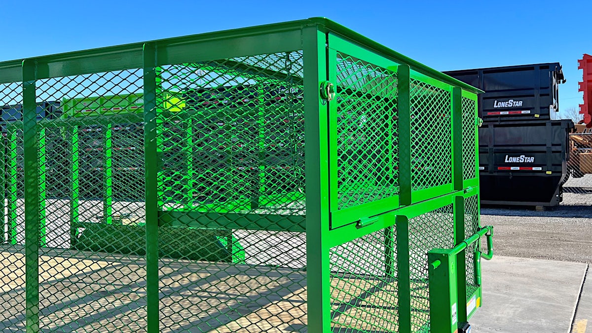 X-ON 16'x83" Landscape Trailer w/ 4' Sides & 4' Gate (L2) - Stock #88529 - Image 7 of 8 X-ON 16'x83" Landscape Trailer w/ 4' Sides & 4' Gate (L2) - Stock #88529 - Image 7 of 8