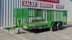 X-ON 16'x83" Landscape Trailer w/ 4' Sides & 4' Gate (L2) Stock #88530 - Thumbnail 1