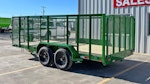 X-ON 16'x83" Landscape Trailer w/ 4' Sides & 4' Gate (L2) Stock #88530 - Thumbnail 5