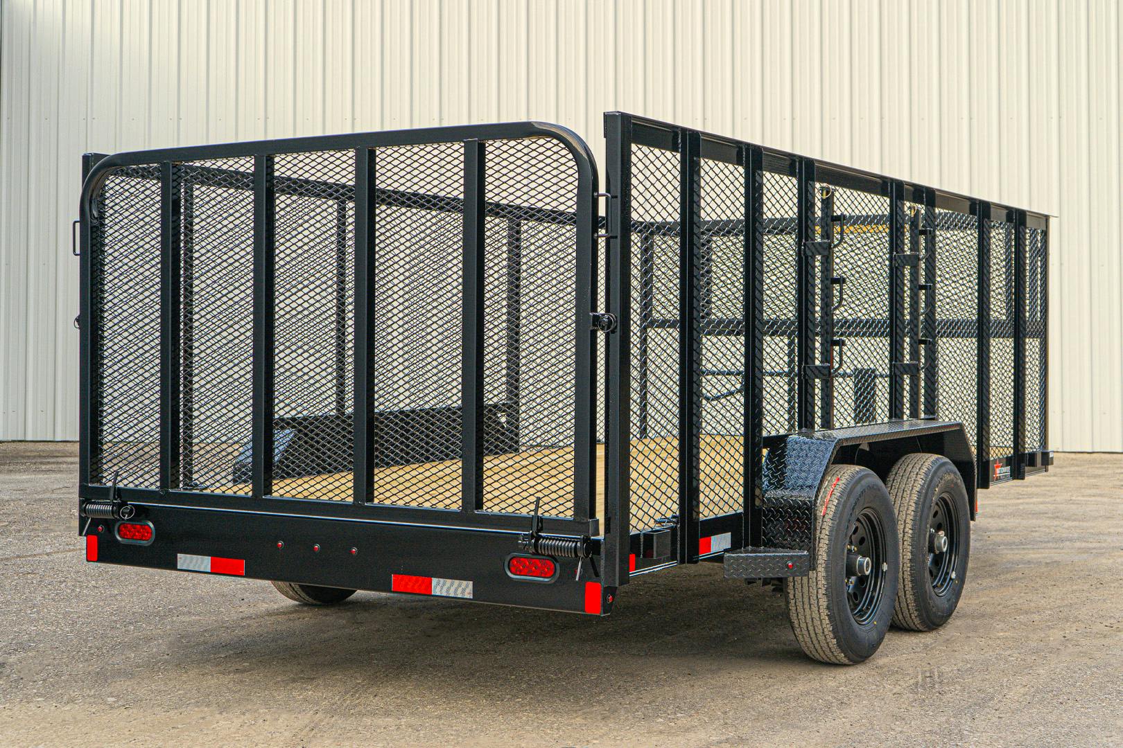 X-ON 16'x83" Landscape Trailer w/ 4' Sides & 4' Gate (L2) - Stock #88531 - Image 15 of 16