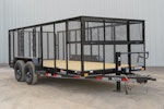 X-ON 16'x83" Landscape Trailer w/ 4' Sides & 4' Gate (L2) Stock #88531 - Thumbnail 2