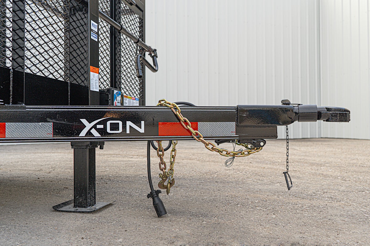 X-ON 16'x83" Landscape Trailer w/ 4' Sides & 4' Gate (L2) - Stock #88531 - Image 4 of 16 X-ON 16'x83" Landscape Trailer w/ 4' Sides & 4' Gate (L2) - Stock #88531 - Image 4 of 16