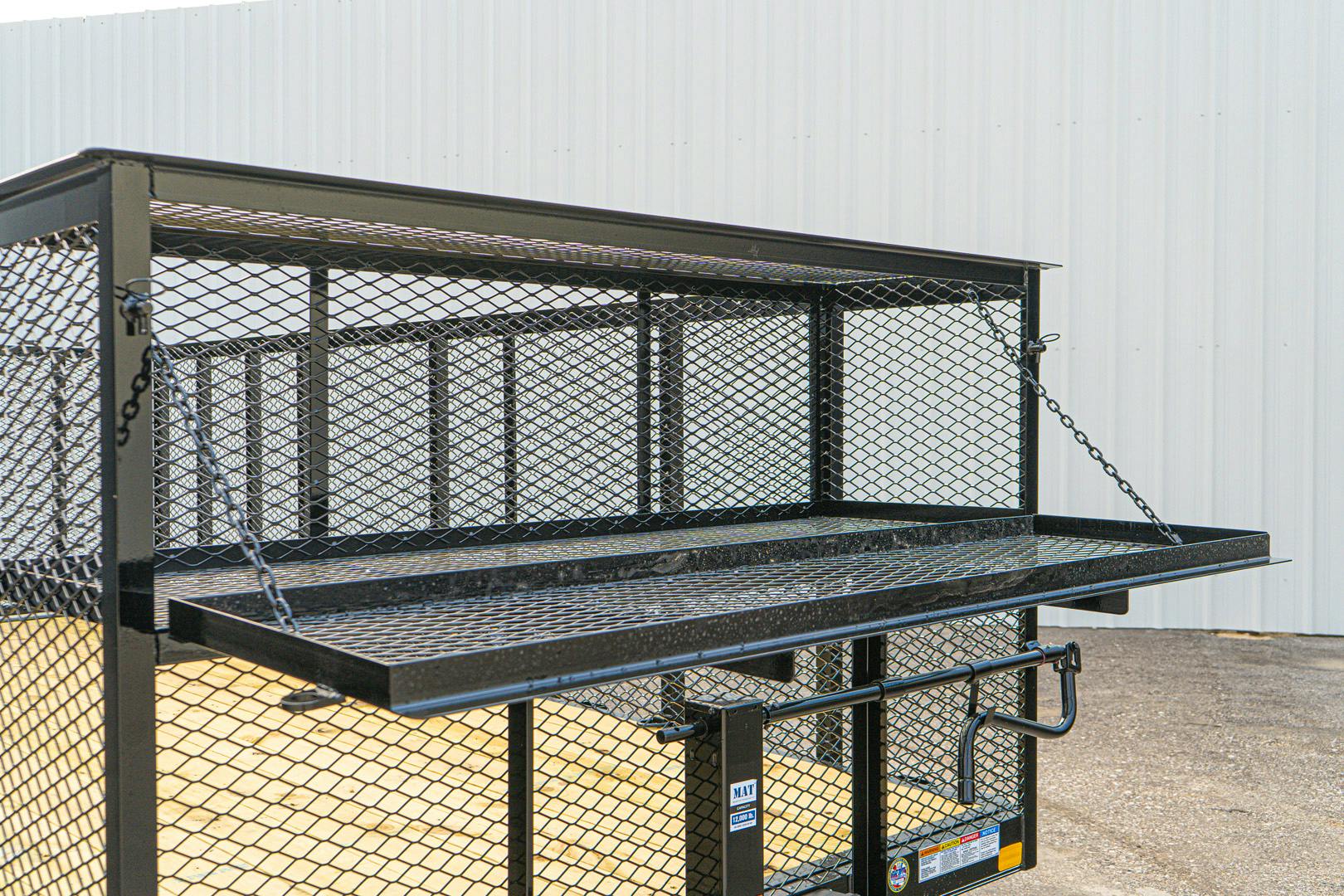 X-ON 16'x83" Landscape Trailer w/ 4' Sides & 4' Gate (L2)