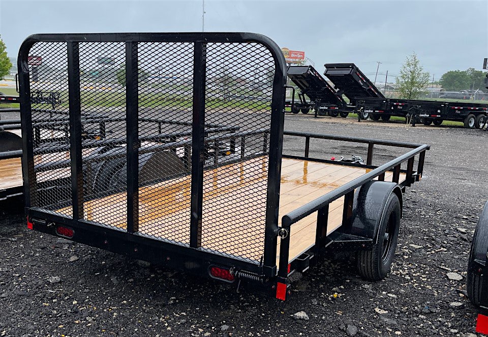 X-ON 12'x77" Utility Trailer w/ 4' Gate (U1) - Stock #88532 - Image 3 of 5 X-ON 12'x77" Utility Trailer w/ 4' Gate (U1) - Stock #88532 - Image 3 of 5