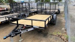 X-ON 12'x77" Utility Trailer w/ 4' Gate (U1) Stock #88532 - Thumbnail 2