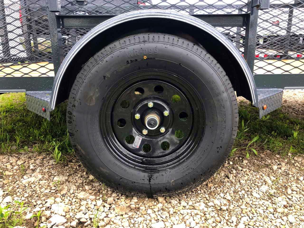 X-ON 14'x77" Landscape Trailer w/ 2' Sides & 4' Gate (L1) - Stock #88533 - Image 7 of 7