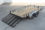 PJ Trailers 14'x83" Tandem Axle 4" Channel Utility Trailer (UL) Stock #88538 - Thumbnail 15