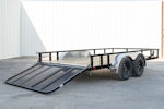 PJ Trailers 14'x83" Tandem Axle 4" Channel Utility Trailer (UL) Stock #88538 - Thumbnail 17
