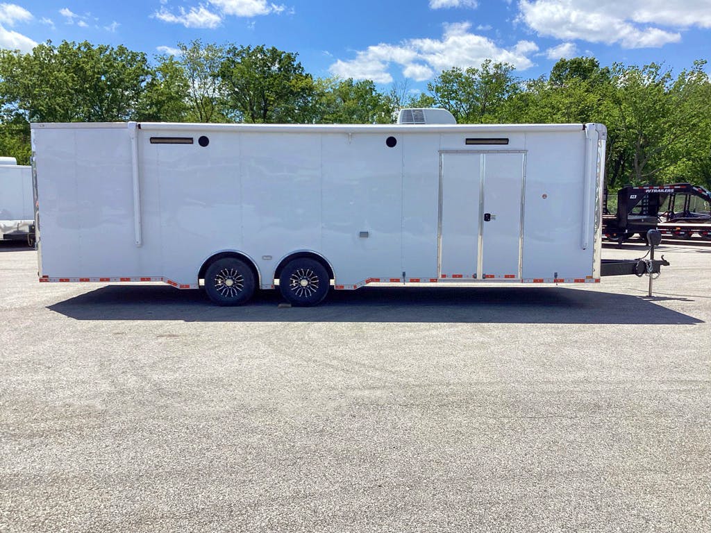 Spartan 8.5'x28' Enclosed Race Trailer w/ Rear Ramp Door (CR) - Stock #88554 - Image 4 of 12