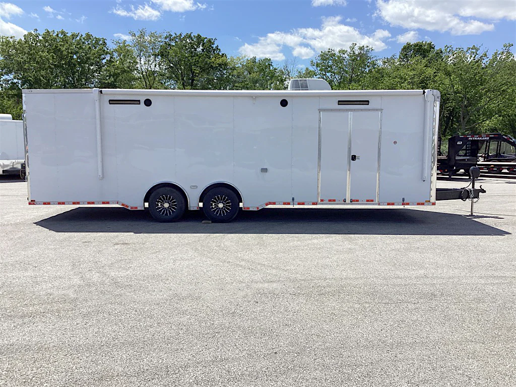 Spartan 8.5'x28' Enclosed Race Trailer w/ Rear Ramp Door (CR) - Stock #88554 - Image 4 of 12 Spartan 8.5'x28' Enclosed Race Trailer w/ Rear Ramp Door (CR) - Stock #88554 - Image 4 of 12