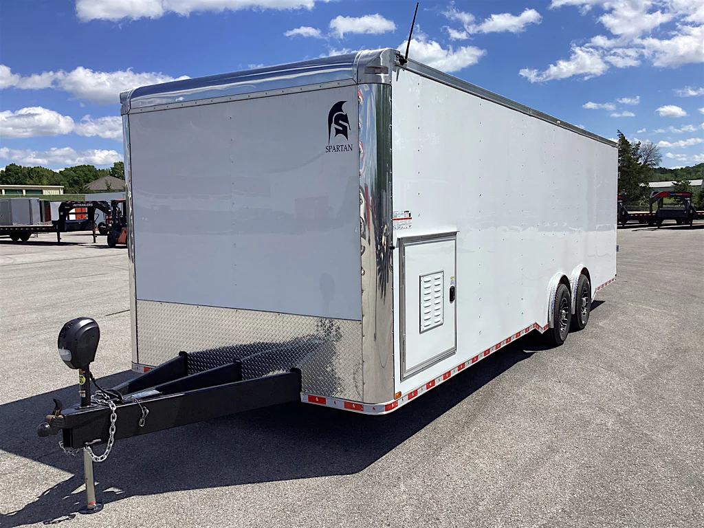 Spartan 8.5'x28' Enclosed Race Trailer w/ Rear Ramp Door (CR) - Stock #88554 - Image 3 of 12 Spartan 8.5'x28' Enclosed Race Trailer w/ Rear Ramp Door (CR) - Stock #88554 - Image 3 of 12
