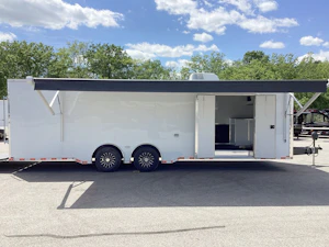 Spartan 8.5'x28' Enclosed Race Trailer w/ Rear Ramp Door (CR)