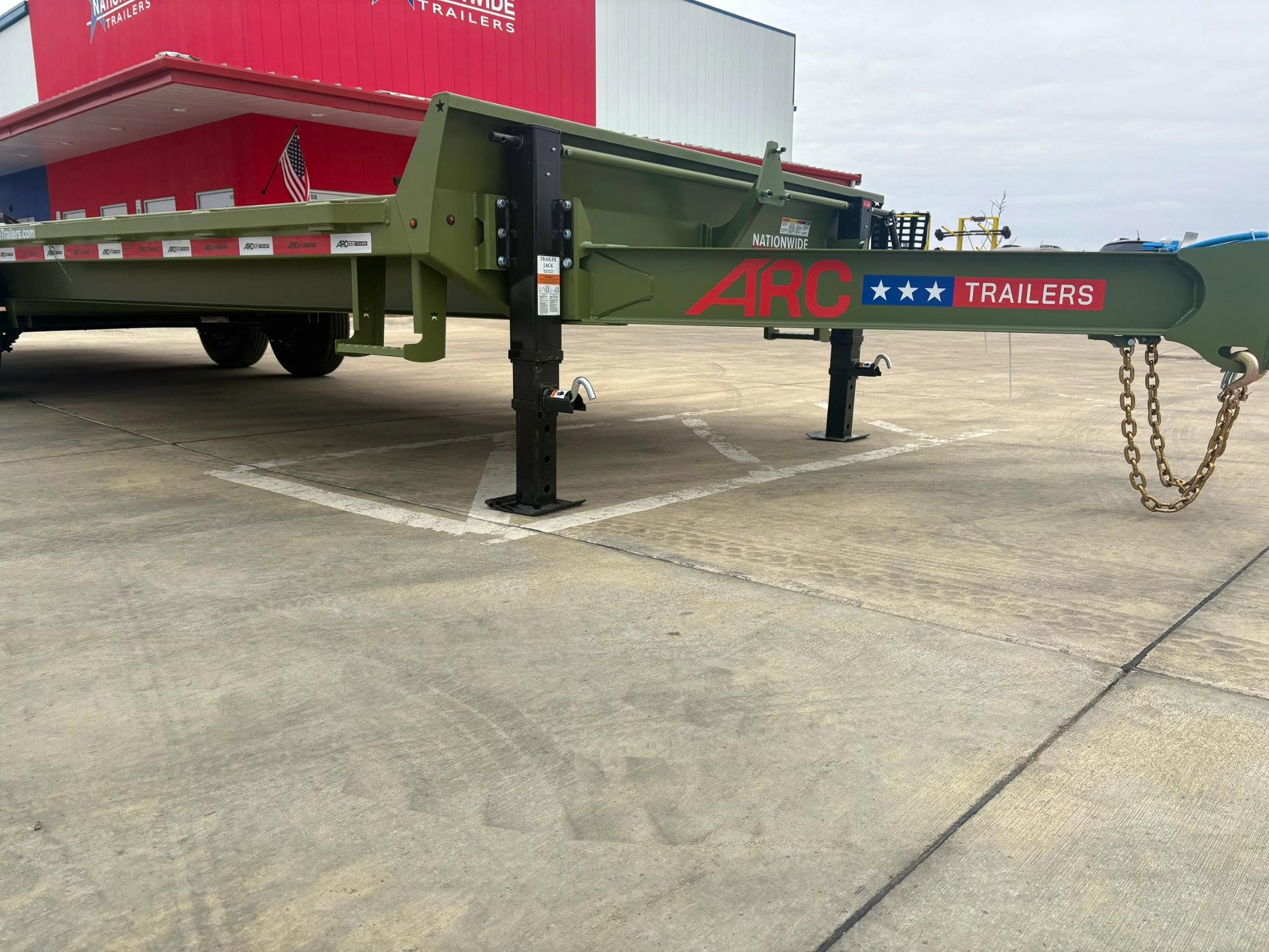ARC Trailers 24'x102" 8" I-beam Deckover Trailer (BDS) - Stock #88565 - Image 2 of 8