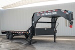 PJ Trailers 24'x102" Gooseneck Low Pro Flatbed Trailer w/ Singles (LS) Stock #88575 - Thumbnail 3