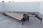 PJ Trailers 40'x102" Gooseneck Low Pro Flatbed Trailer w/ Duals (LD) Stock #88577 - Thumbnail 4