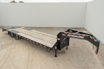 PJ Trailers 32'x102" Gooseneck Low Pro Flatbed Trailer w/ Duals (LD) Stock #88578 - Thumbnail 5