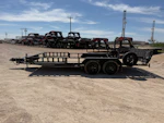 PJ Trailers USED 18'x83" Tandem Axle Utility Trailer Stock #88579 - Thumbnail 2