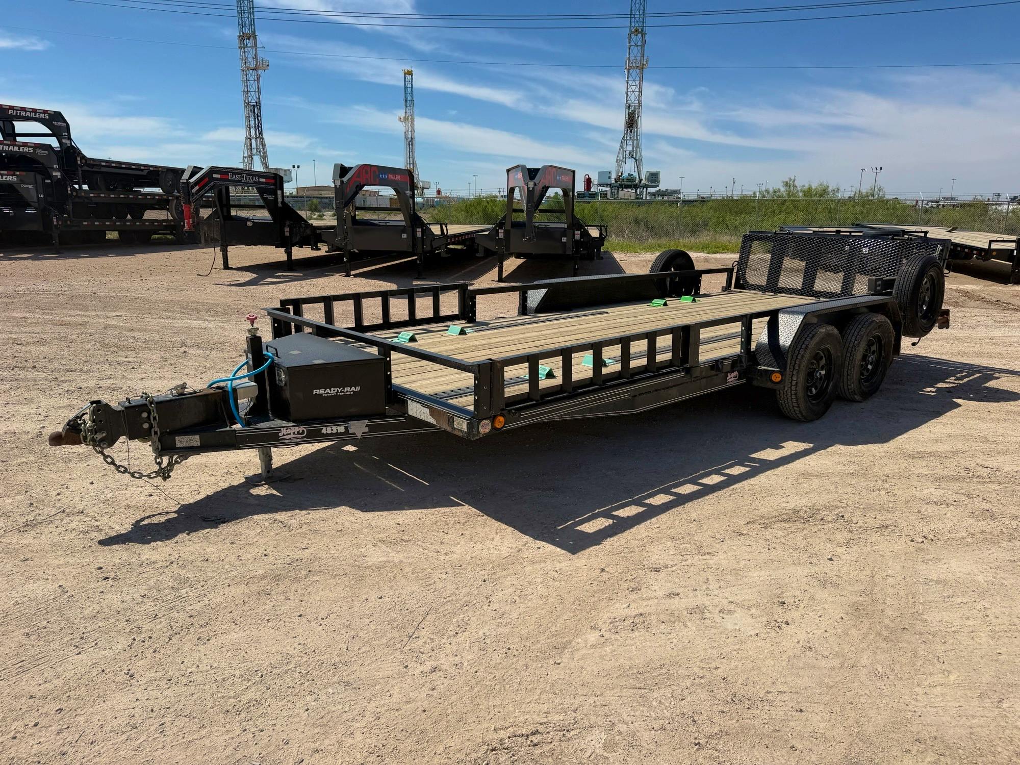 PJ Trailers USED 18'x83" Tandem Axle Utility Trailer - Stock #88579 - Image 3 of 8