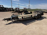 PJ Trailers USED 18'x83" Tandem Axle Utility Trailer Stock #88579 - Thumbnail 3