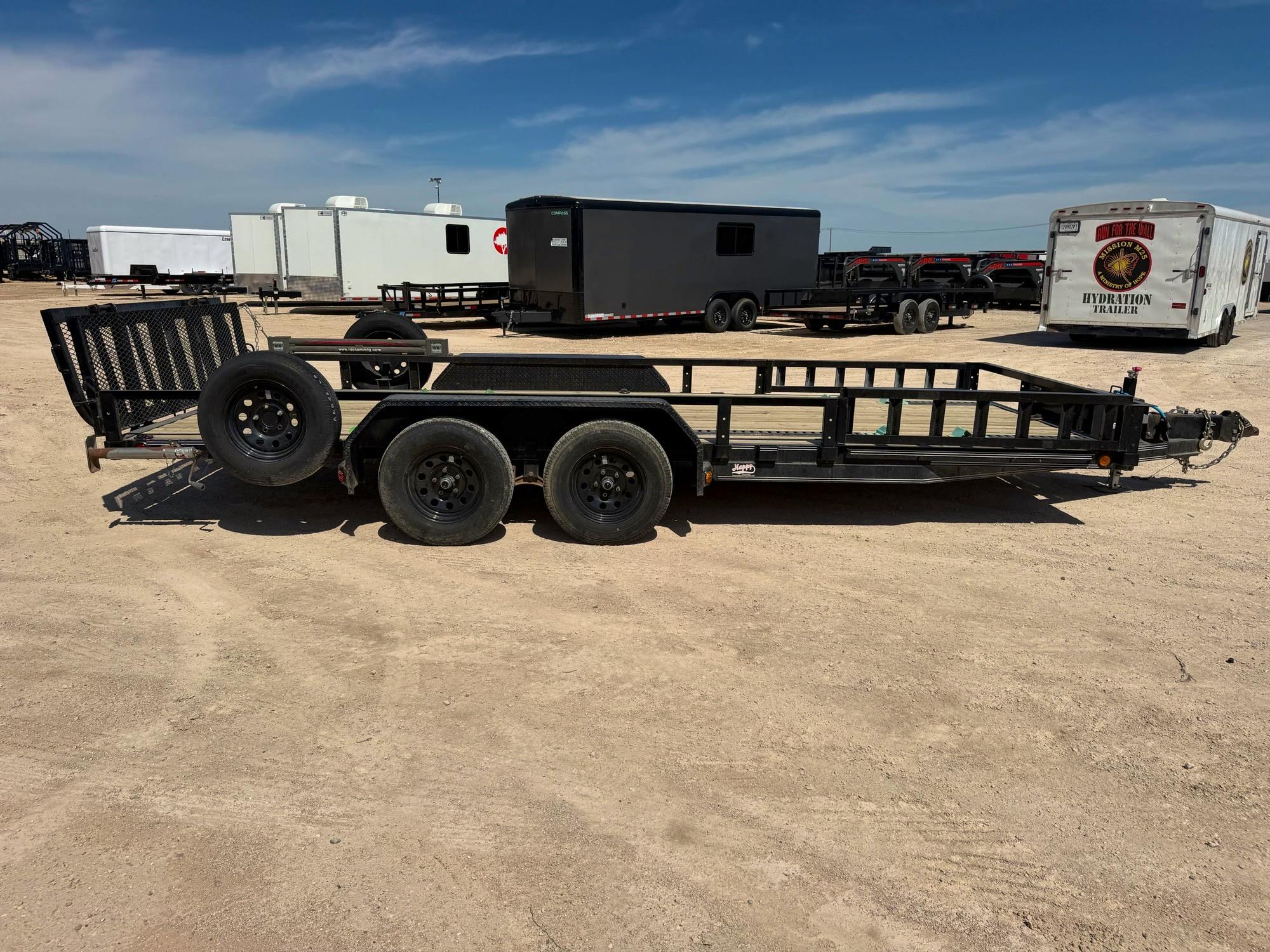 PJ Trailers USED 18'x83" Tandem Axle Utility Trailer - Stock #88579 - Image 5 of 8