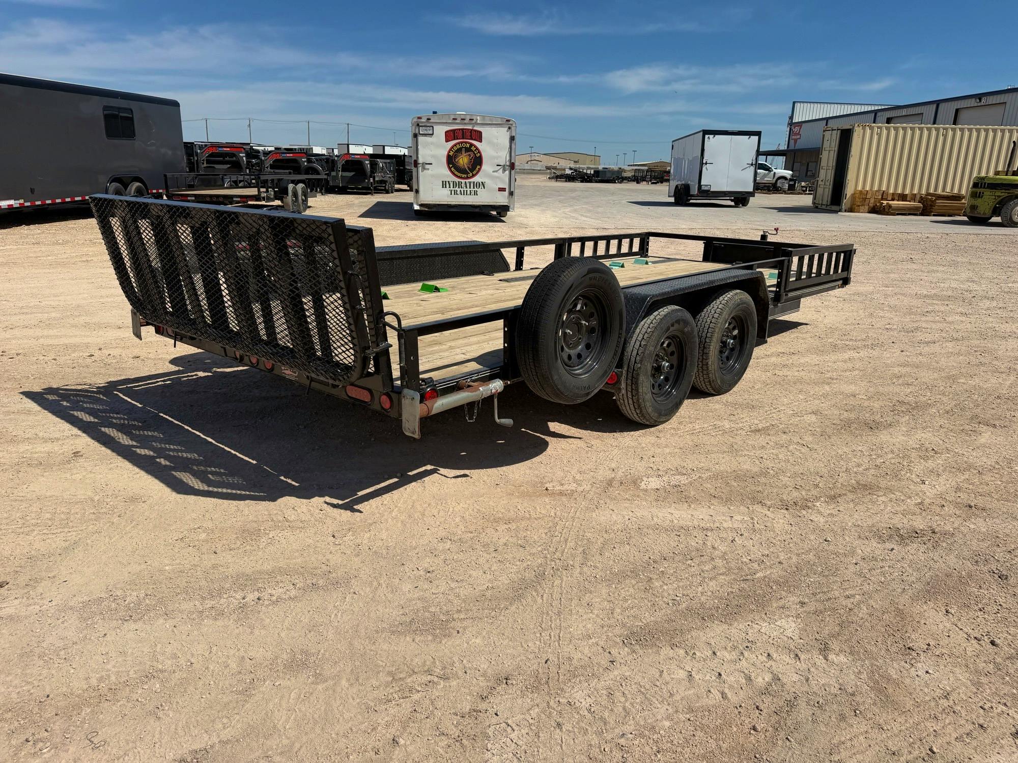 PJ Trailers USED 18'x83" Tandem Axle Utility Trailer - Stock #88579 - Image 6 of 8