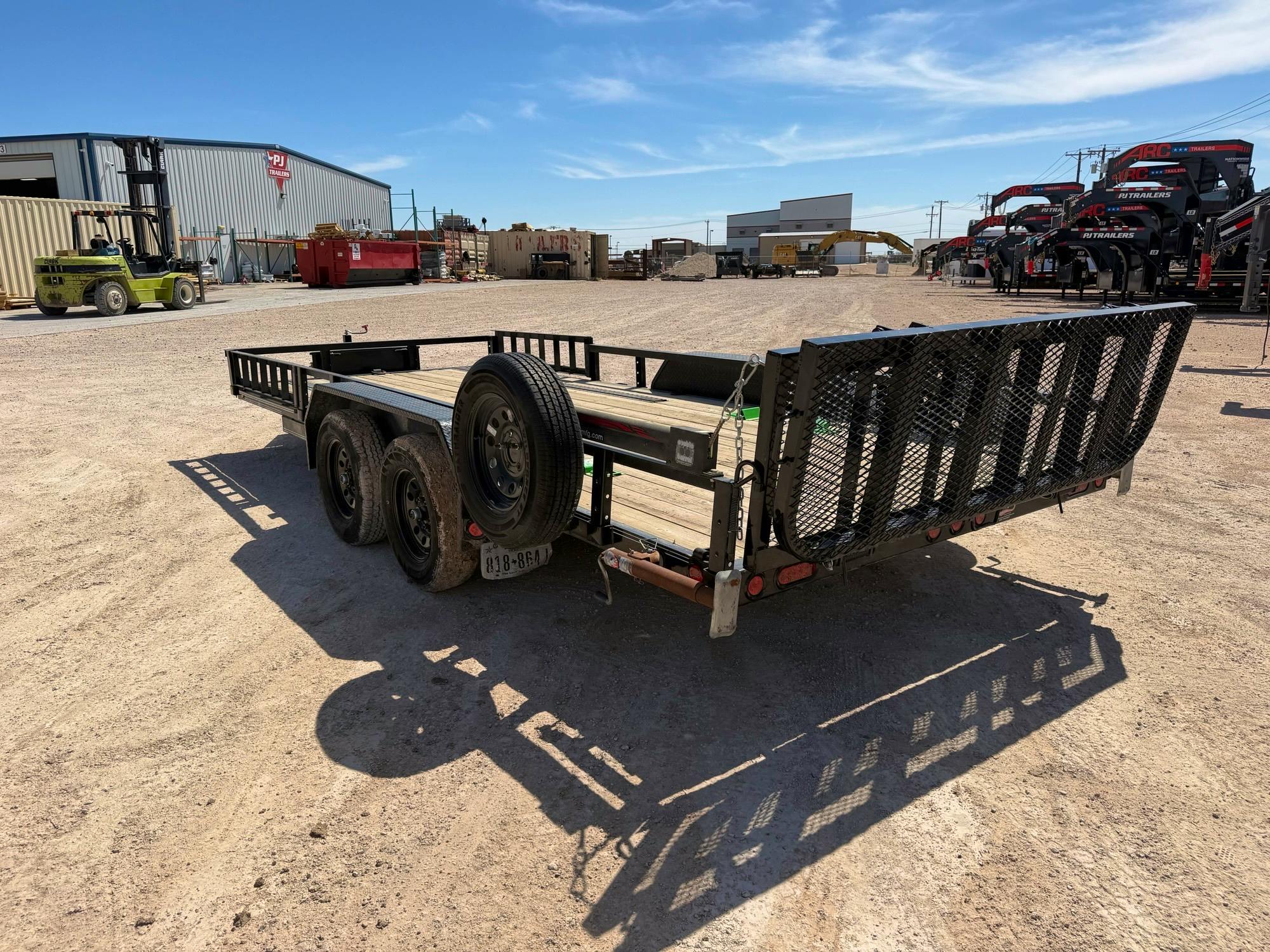 PJ Trailers USED 18'x83" Tandem Axle Utility Trailer - Stock #88579 - Image 8 of 8