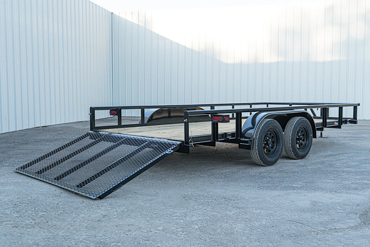 Texas Bragg 16'x83" Utility Trailer w/ 4' Gate (U2) - Stock #88586 - Image 15 of 15 Texas Bragg 16'x83" Utility Trailer w/ 4' Gate (U2) - Stock #88586 - Image 15 of 15