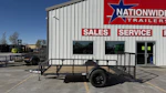 Texas Bragg 12'x77" Utility Trailer w/ 3' Gate & 2' Dovetail (U1) Stock #88587 - Thumbnail 4