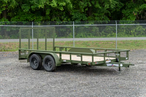 Texas Bragg 14'x83" Utility Trailer w/ 4' Gate (U2)