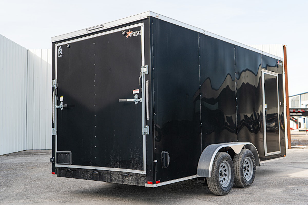 Spartan 7'x16' Enclosed Cargo Trailer w/ Rear Ramp Door (C2) - Stock #88603 - Image 15 of 20 Spartan 7'x16' Enclosed Cargo Trailer w/ Rear Ramp Door (C2) - Stock #88603 - Image 15 of 20