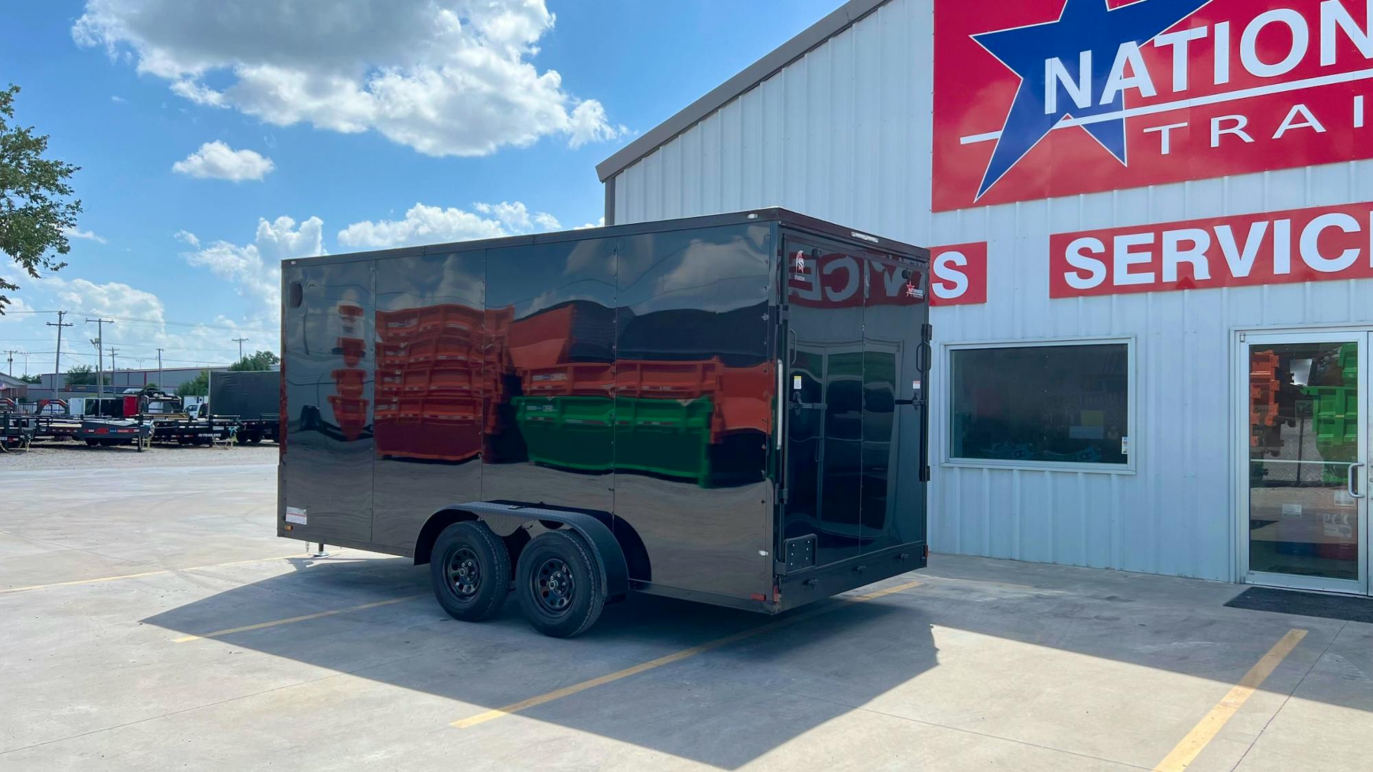 Spartan 7'x16' Enclosed Cargo Trailer w/ Rear Ramp Door (C2) - Stock #88604 - Image 4 of 9