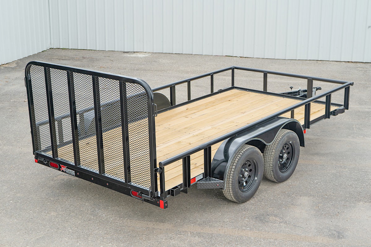 X-ON 14'x83" Utility Trailer w/ 4' Gate (U2) - Stock #88608 - Image 11 of 14 X-ON 14'x83" Utility Trailer w/ 4' Gate (U2) - Stock #88608 - Image 11 of 14