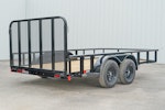 X-ON 14'x83" Utility Trailer w/ 4' Gate (U2) Stock #88608 - Thumbnail 13