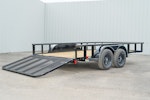 X-ON 14'x83" Utility Trailer w/ 4' Gate (U2) Stock #88608 - Thumbnail 14