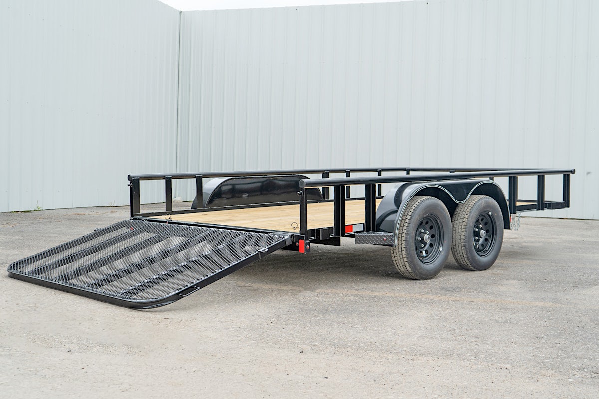 X-ON 14'x83" Utility Trailer w/ 4' Gate (U2) - Stock #88608 - Image 14 of 14 X-ON 14'x83" Utility Trailer w/ 4' Gate (U2) - Stock #88608 - Image 14 of 14