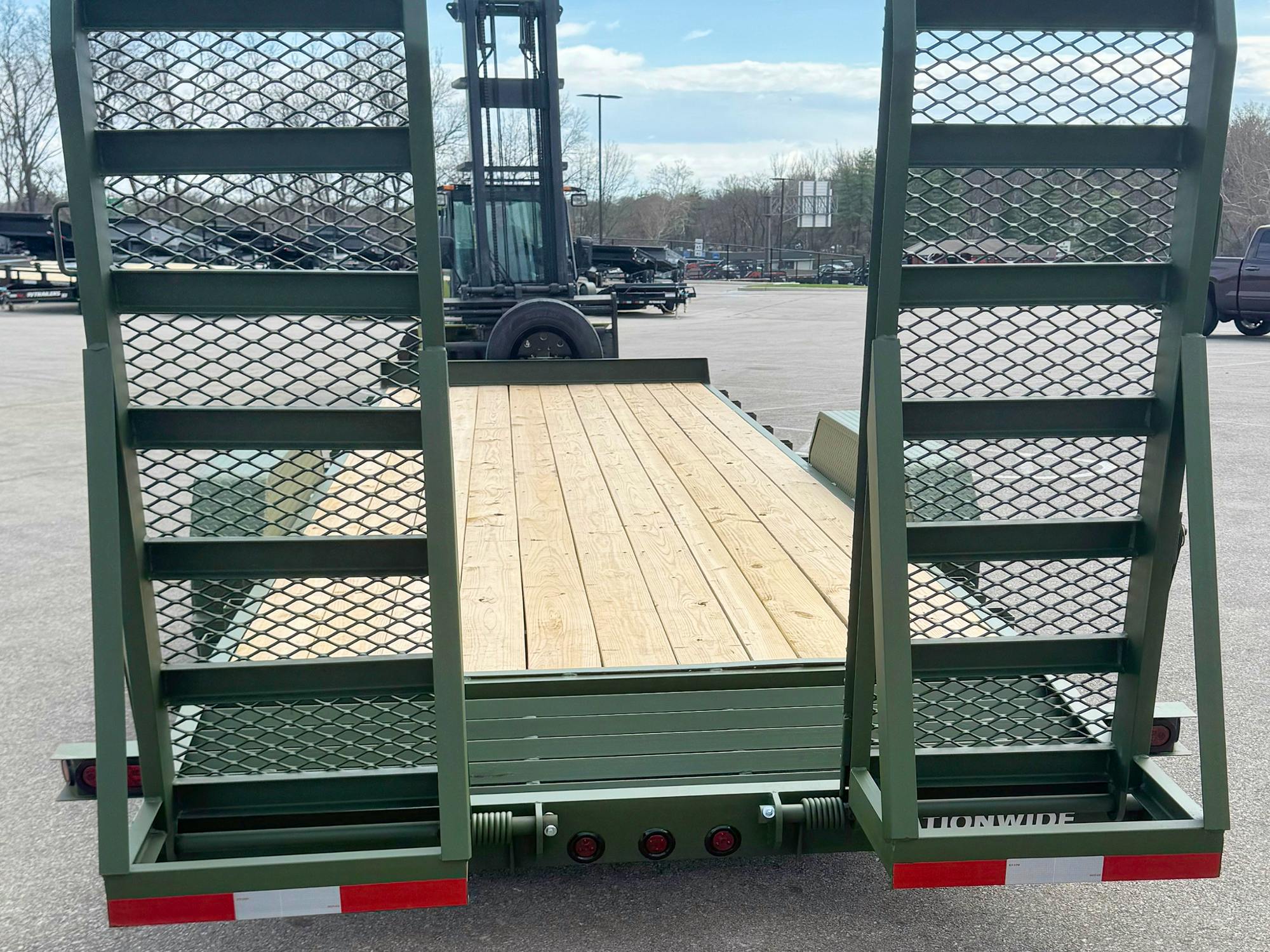 Texas Bragg 24'x83" Carhauler Trailer - Stock #88610 - Image 2 of 2