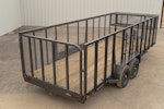 X-ON 20'x83" Landscape Trailer w/ 4' Sides & 4' Gate (L2) Stock #88617 - Thumbnail 12