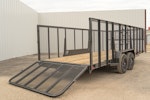 X-ON 20'x83" Landscape Trailer w/ 4' Sides & 4' Gate (L2) Stock #88617 - Thumbnail 15