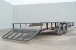 X-ON 22'x83" Utility Trailer w/ 2' Dovetail & 3' Gate (U2) Stock #88618 - Thumbnail 13
