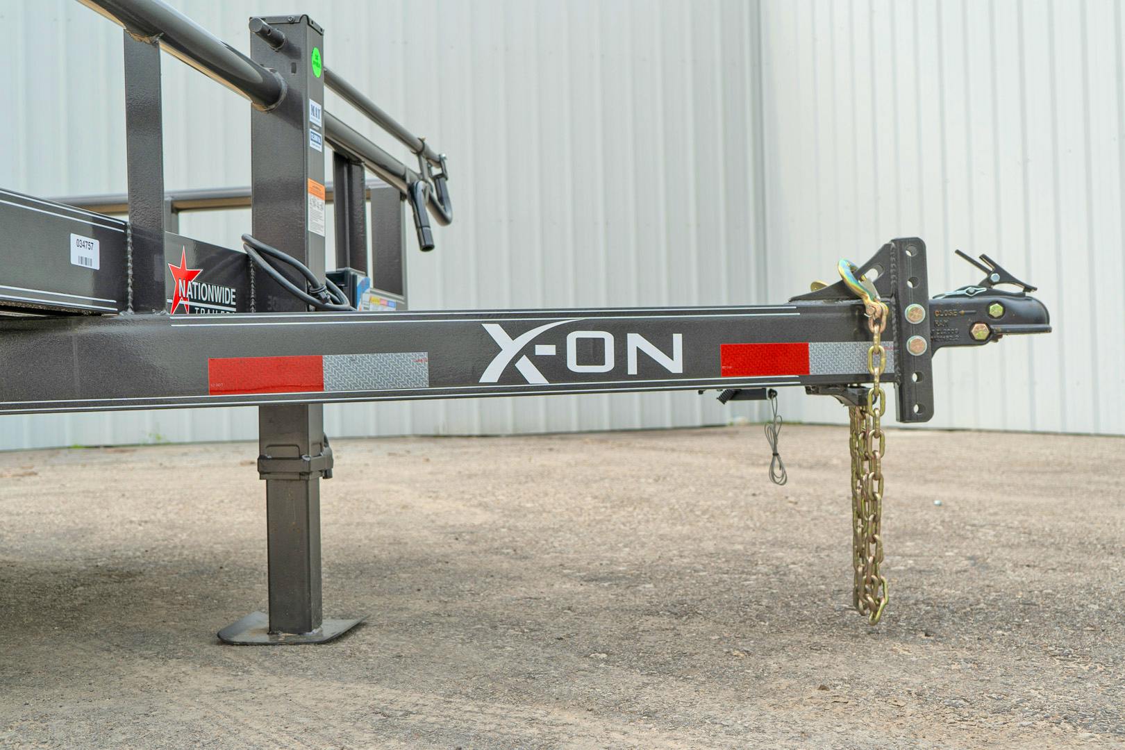 X-ON 22'x83" Utility Trailer w/ 2' Dovetail & 3' Gate (U2)