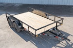 X-ON 12'x83" Utility Trailer w/ Slide-In Ramps (U2) Stock #88619 - Thumbnail 4